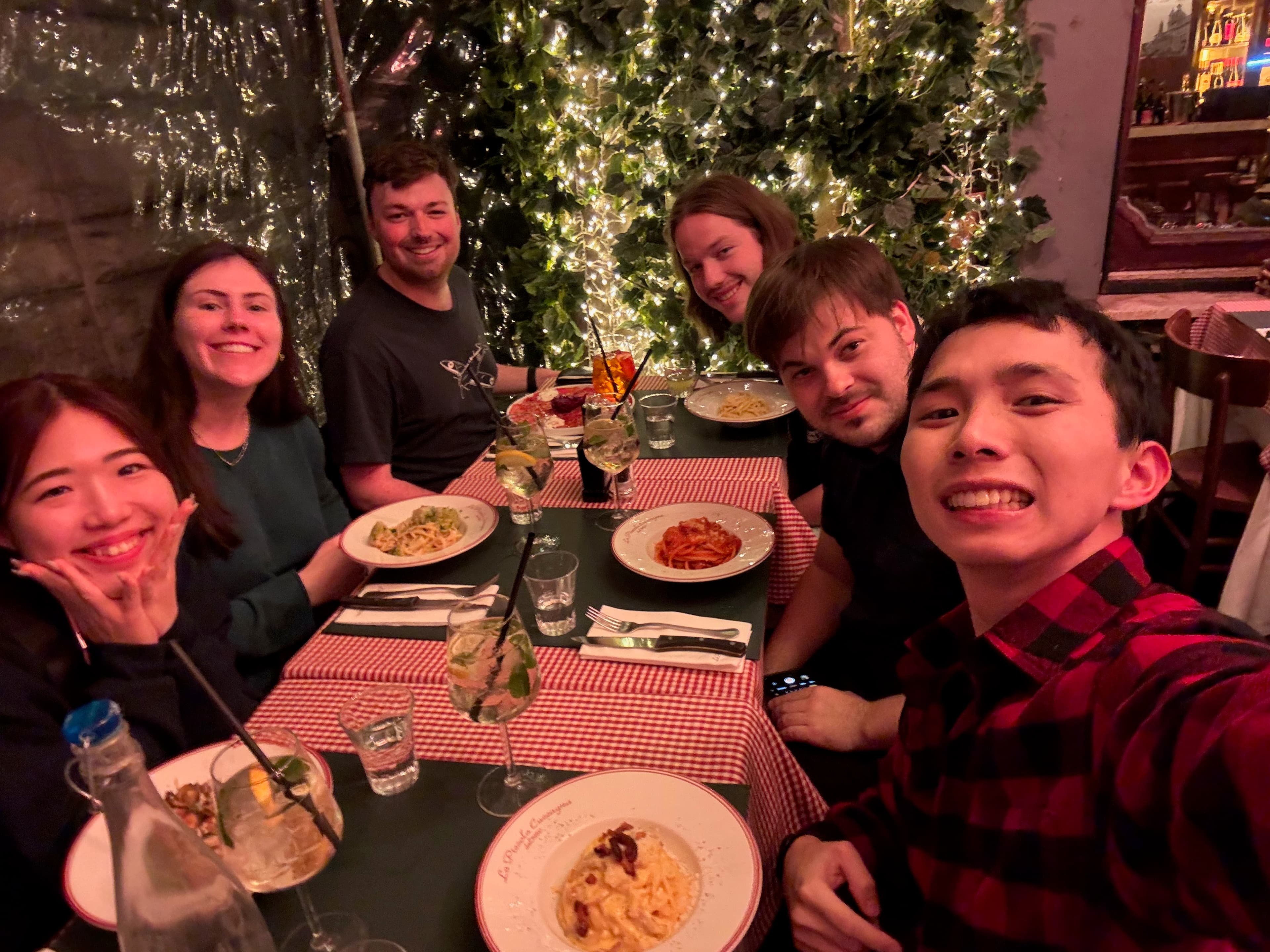 Pasta with friends